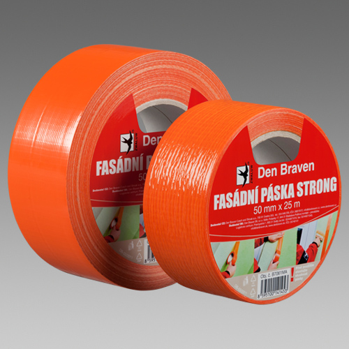 Fasádní páska oranžová 50mmx20m strong