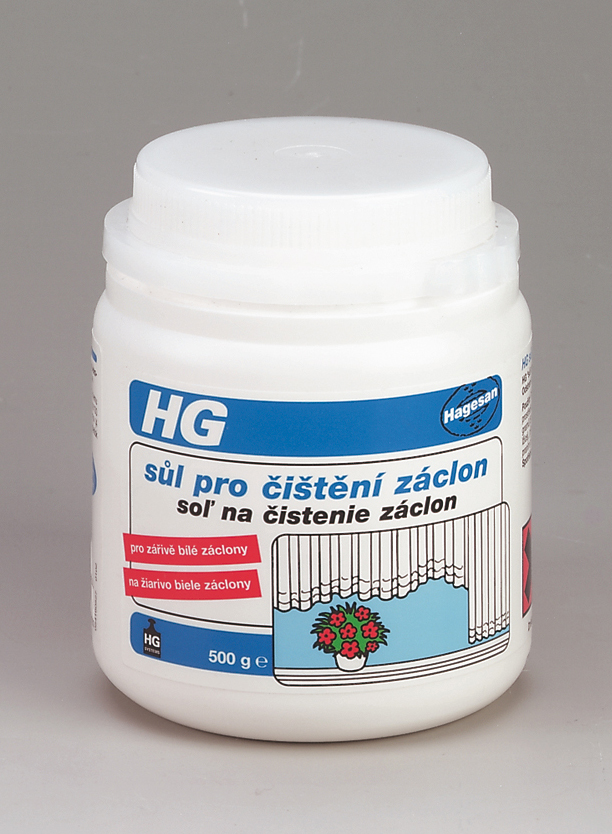 HG textil - sůl pro čištění záclon 0,5gr
