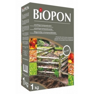 Urychlovač kompostu BOPON 1kg + rukavice ZDARMA