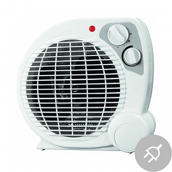 Termoventilátor AF301, 1000/2000W, 230V, 2v1 - topidlo