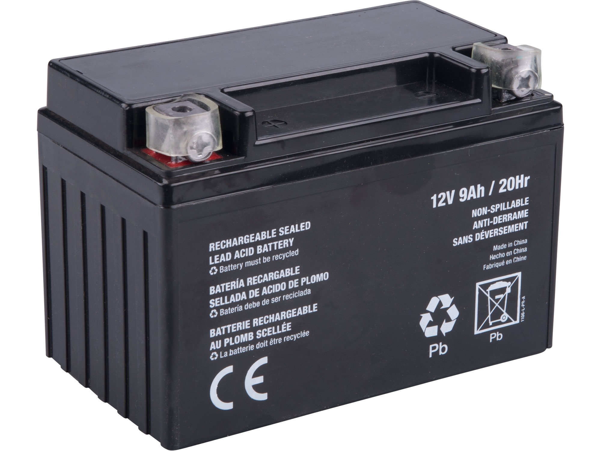 HERON akumulátor pro elektrický start, 12V, 9Ah