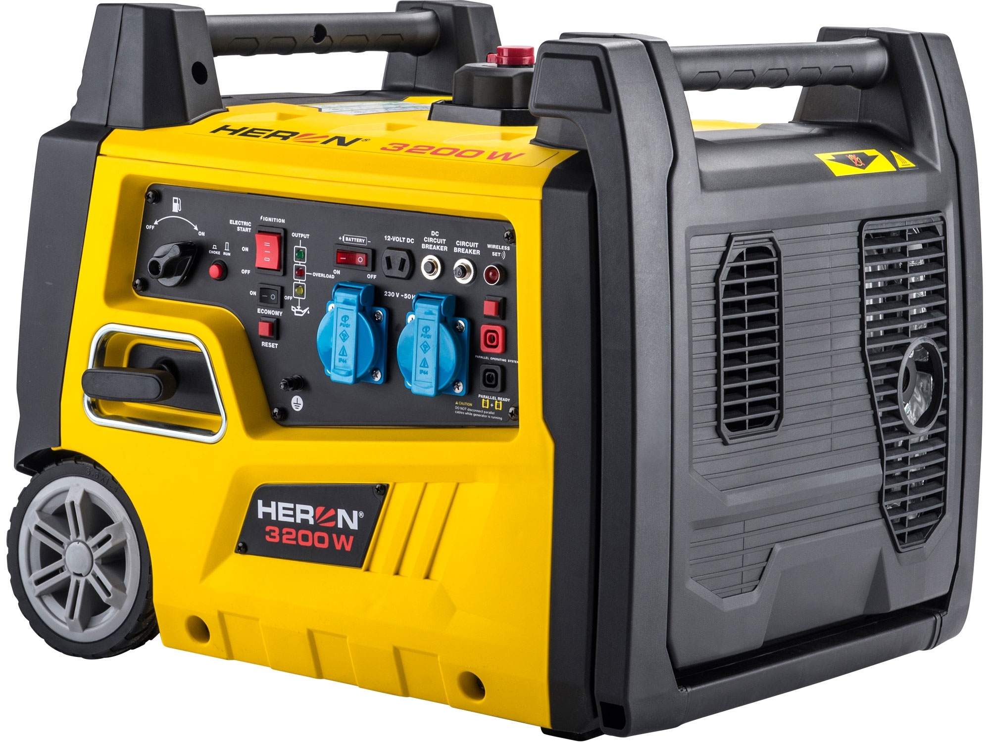 elektrocentrála digitální invertorová 5,4HP/3,2kW s dálkovým ovládáním, 