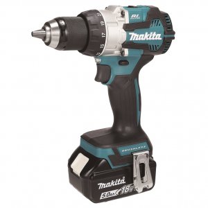 Makita DHP489RTJ aku bezuhlíkový příklepový šroubovák Li-ion LXT 18V 5,0 Ah,Makpac