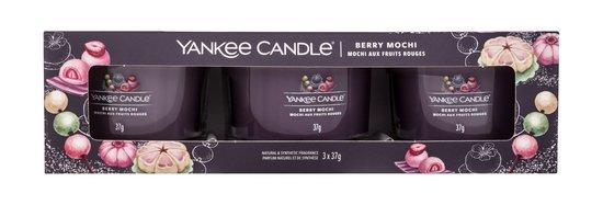 svíčka vonná sklo BERRY MOCHI 37g (hoří 3x7-10hod) (3ks)