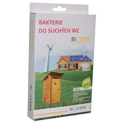 Bioclean Biodry do suchých WC 100g