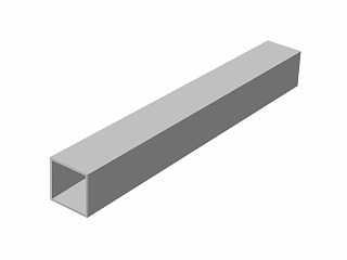 Profil uzavřený svař. 30x30x2 EN10219 - S235JRH (ČSN426935, DIN2395)
