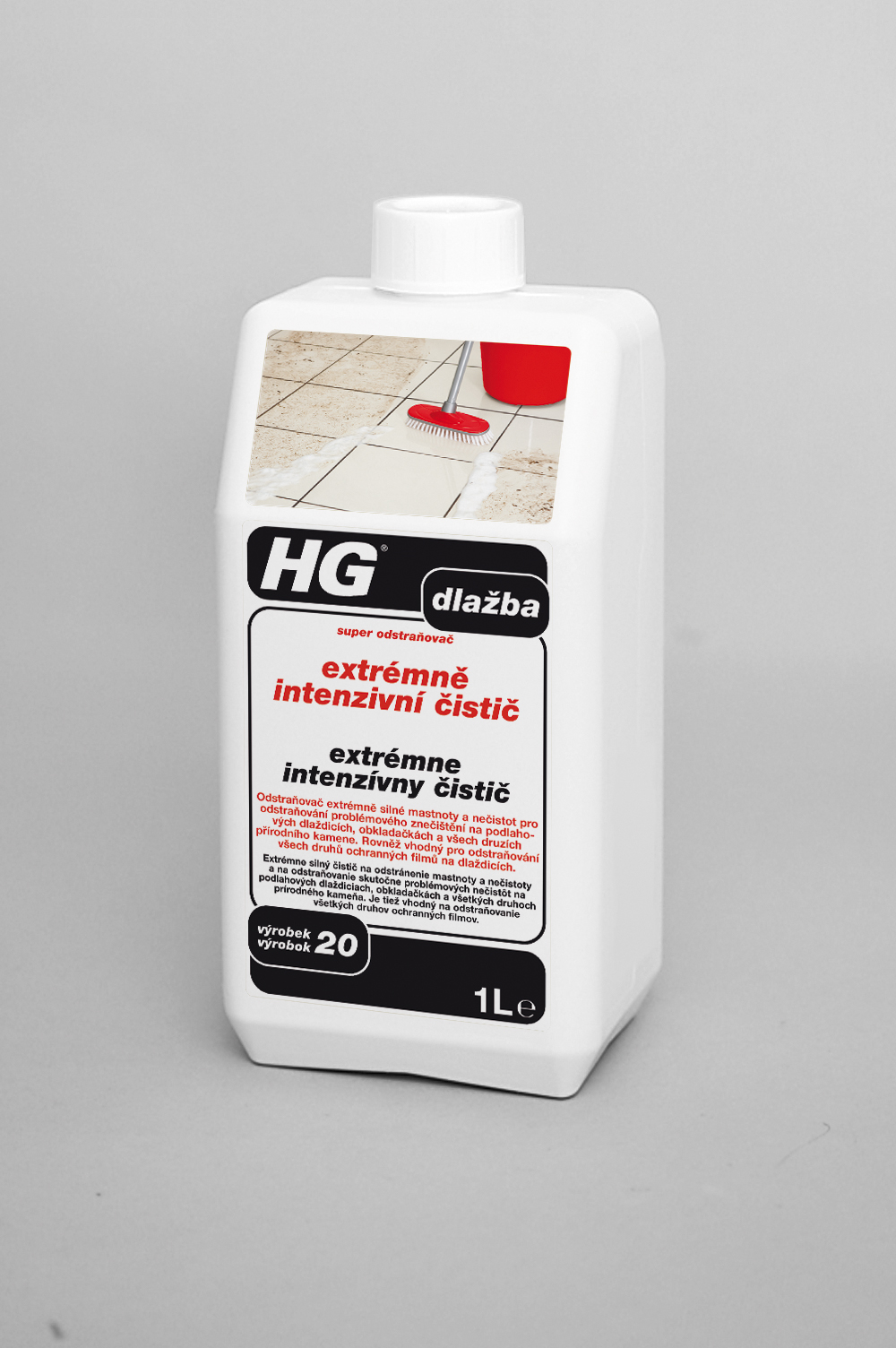 HG extrémně intenzivní čistič na dlažbu