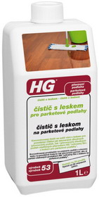 HG čistič s leskem pro parketové podlahy