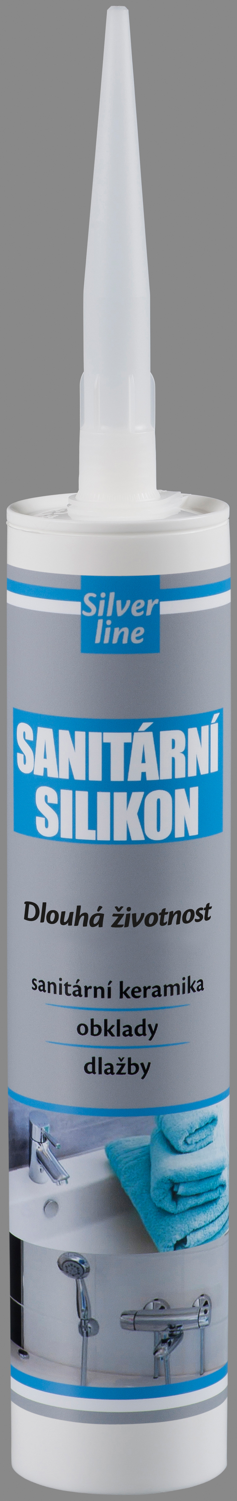 San.silikon bílý 280ml SL