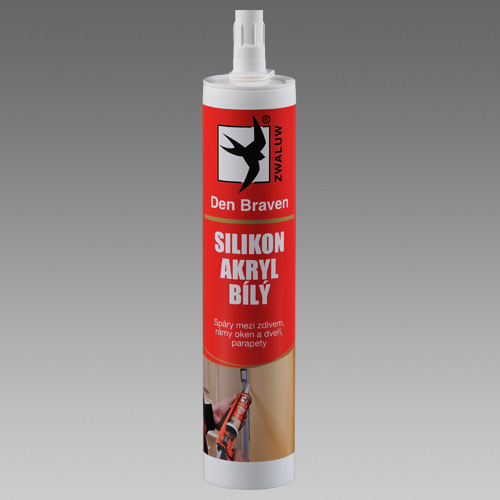 Sil.akryl.tmel bílý 310ml