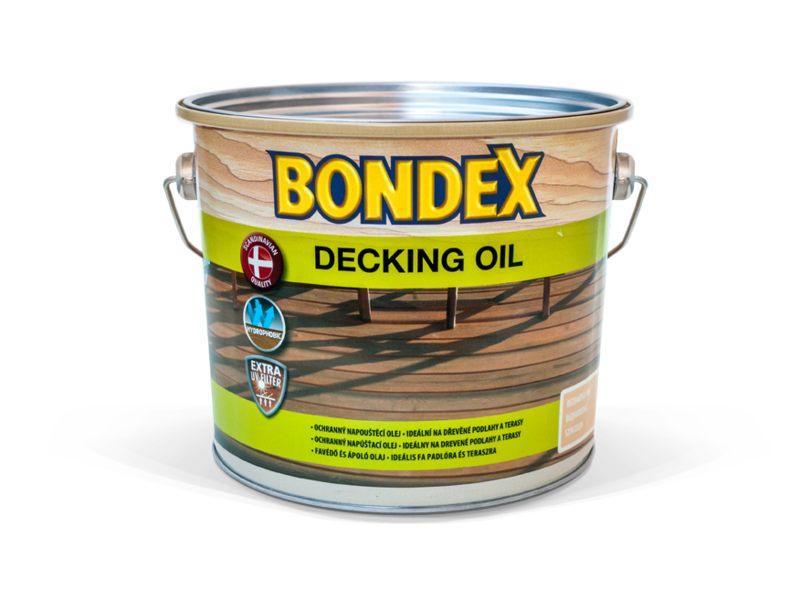 Bondex DECKING OIL Bezbarvý 2,5l