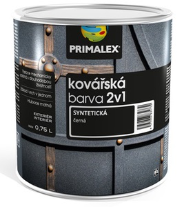 PX kovárská barva 2v1 černá (0.25l)