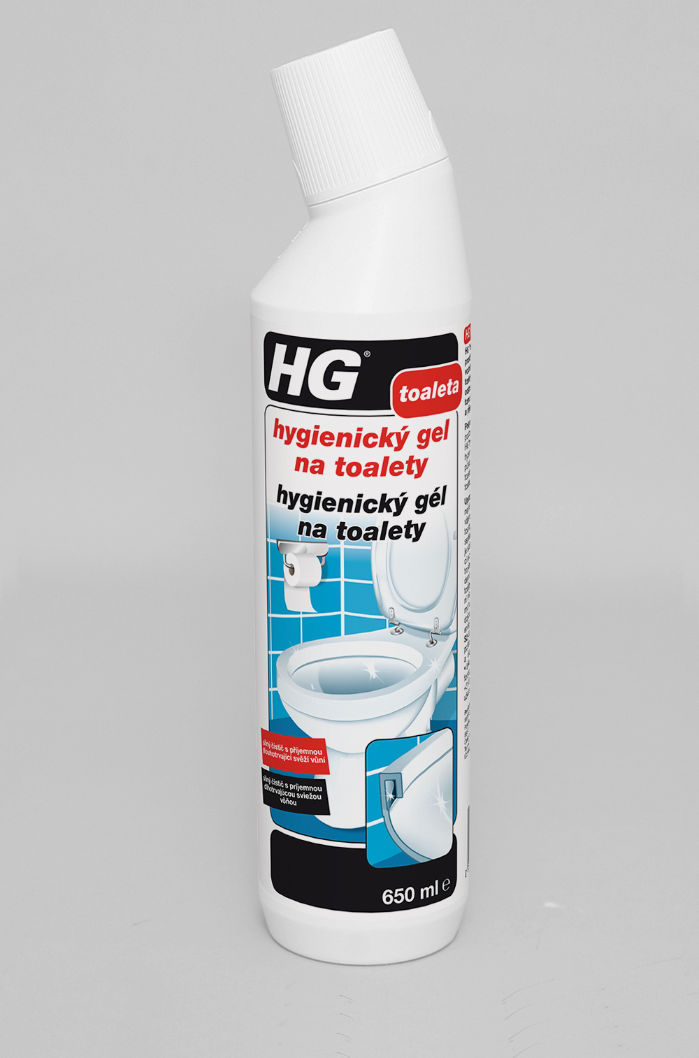 HG hygienický gel na toalety 0,5l