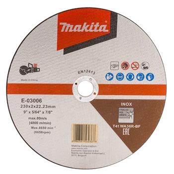 Makita E-03006 řezný kotouč 230x2.0x22.23 nerez