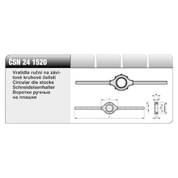 Vratidlo ZKC 1520 pr.30