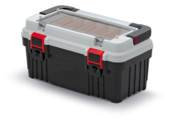 Kufr na nářadí s kovovým  držadlem