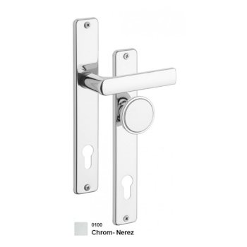 Dveřní kování klika/knoflík 804/72 FAB Cr