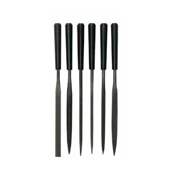 6 dílná sada jehlových pilníků 150mm