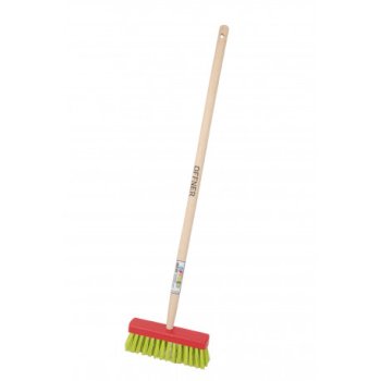 dětský smeták s násadou 70 cm zel, ZK27