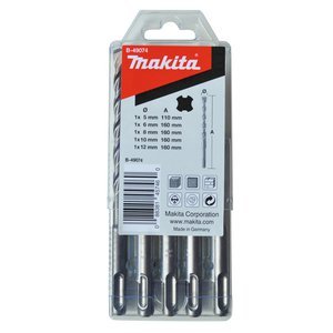Makita sada vrtáků SDS-plus 5 dílů