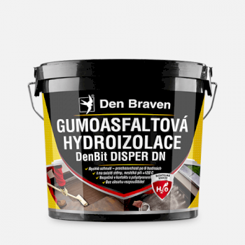 Gumoasfaltová hydroizolace DISPER DN 10kg