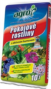 Agro substrát pro pokojové rostliny 10 l