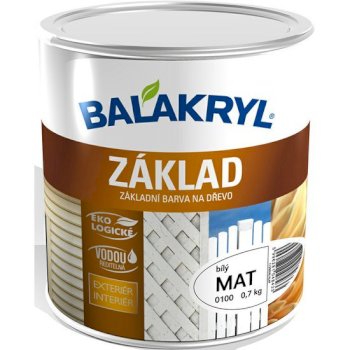 Balakryk základ dřevo 0100 bílý 2,5kg