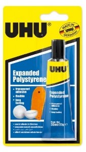 UHU HHR expanded polystyrene 33 ml
