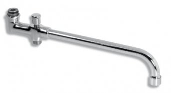 Výtokové ramínko s přepínačem chrom
