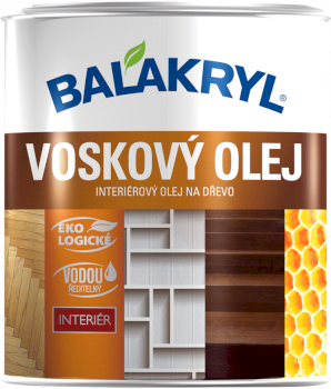 Balakryl VOSKOVÝ OLEJ dub šedý 0,75l
