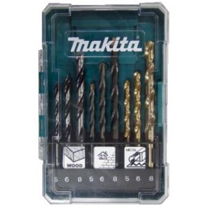 Makita D-71962 sada vrtáků 9 ks zdivo,dřevo,kov (5