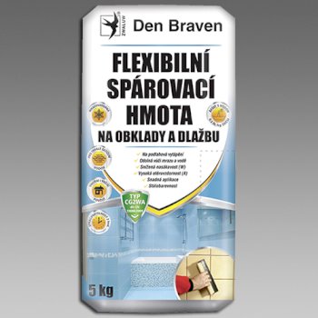 Flexi spárovací hmota na obklady a dlažbu bílá 5kg